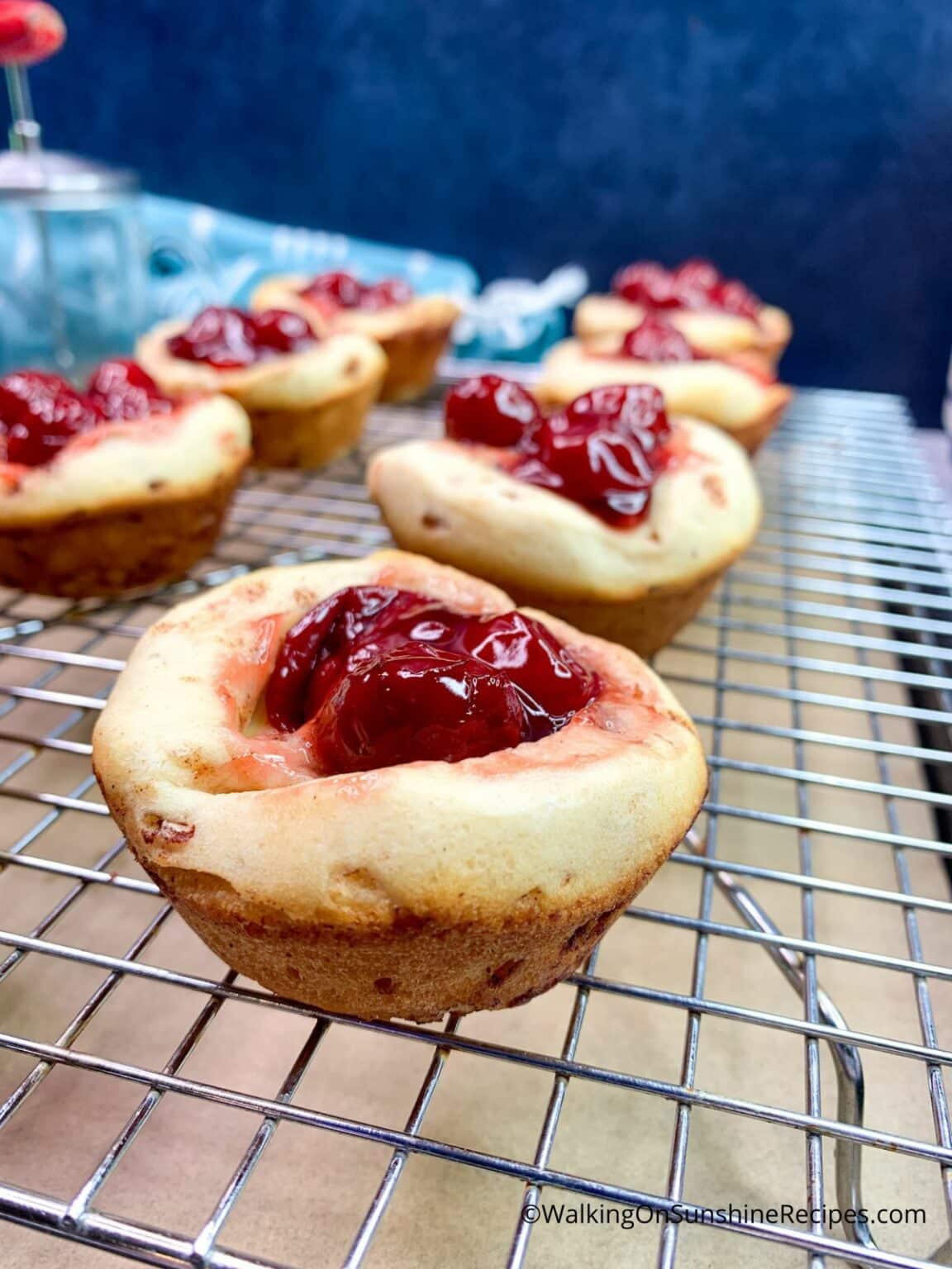 Pillsbury Cinnamon Rolls with Cherry Pie Filling