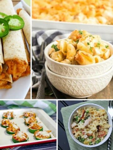 4 recipes made with leftover chicken.