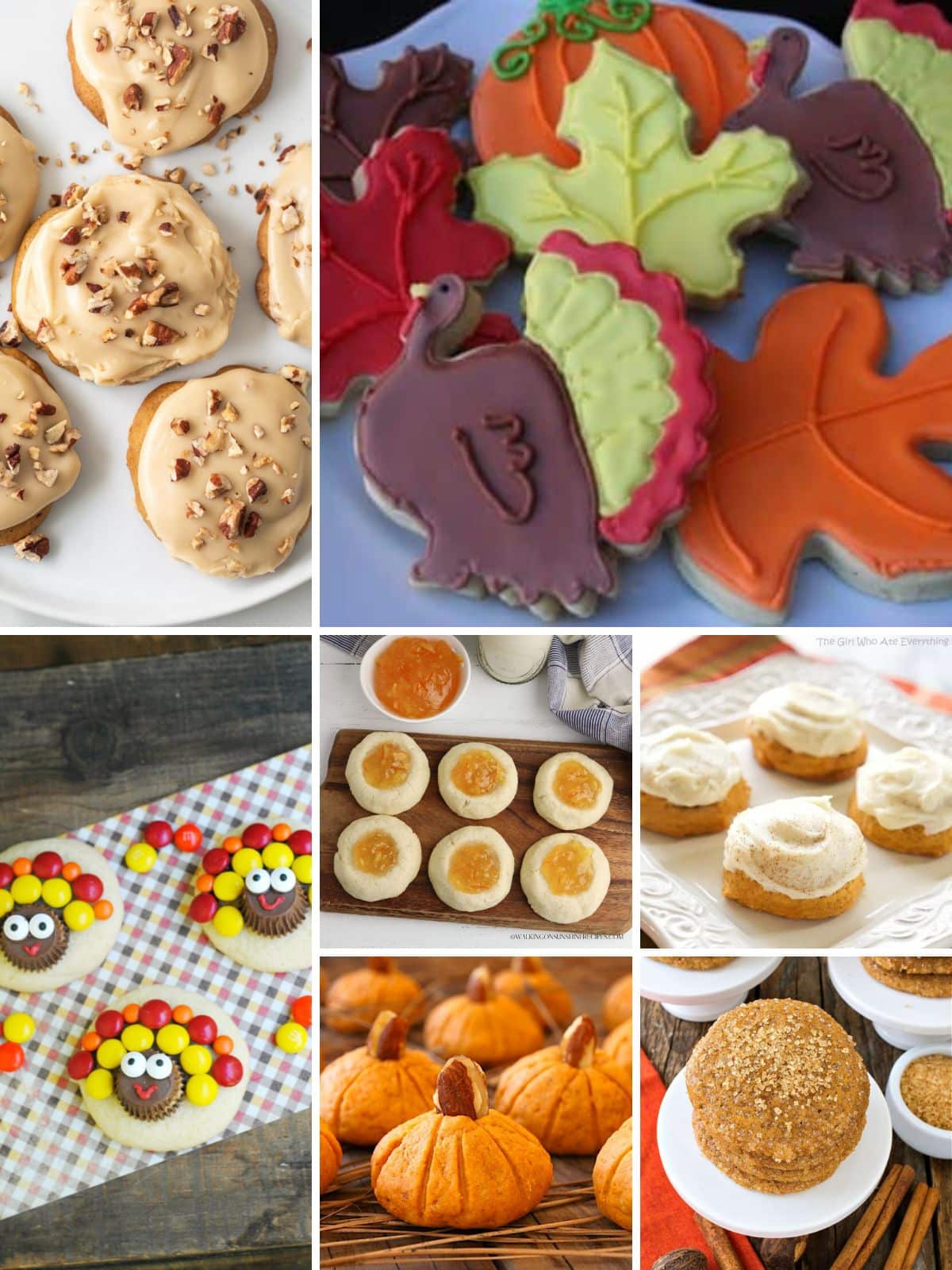 thanksgiving cookie recipes