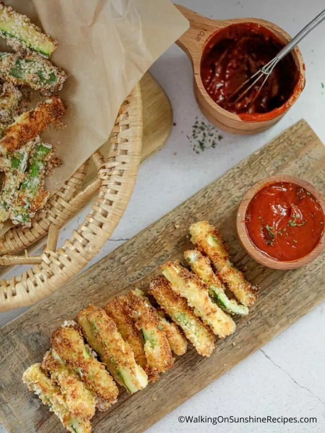 Air Fryer Zucchini