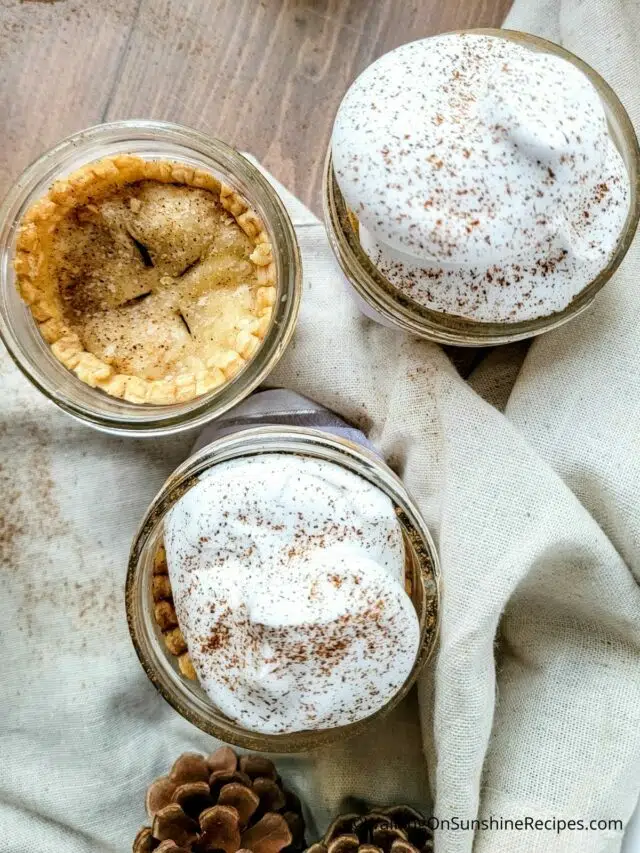 Mason Jar Apple Pie Story