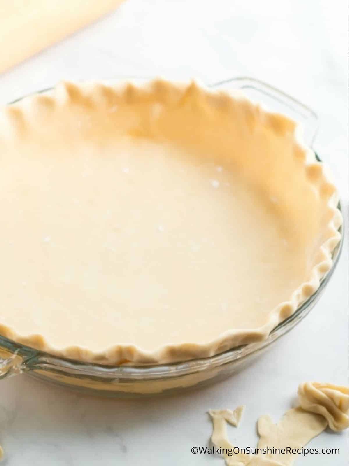 pie dough recipe.