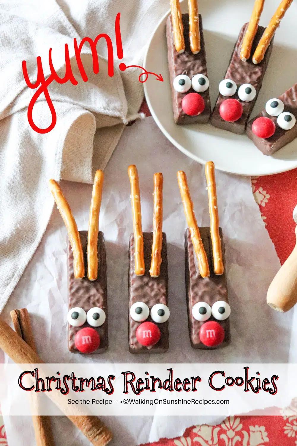 Little Debbie Reindeer Cookies.