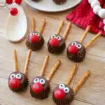 Reindeer Candy with Peanut Butter Cups