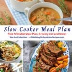 menu planning made easy slow cooker series.
