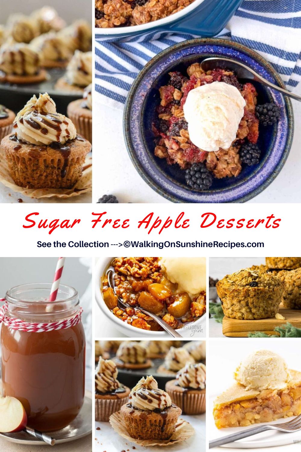 Sugar Free Apple Desserts - Walking On Sunshine Recipes