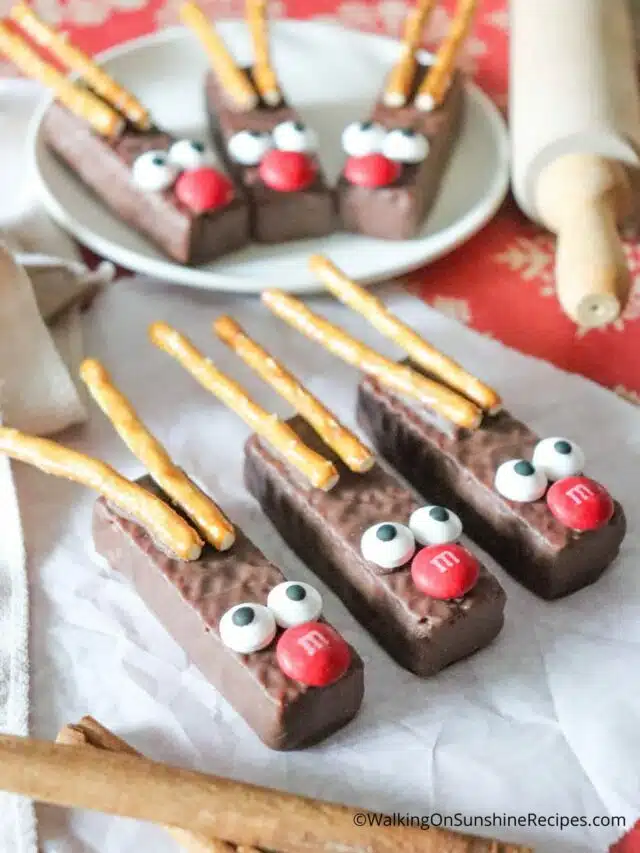 Christmas Reindeer Cookies Story