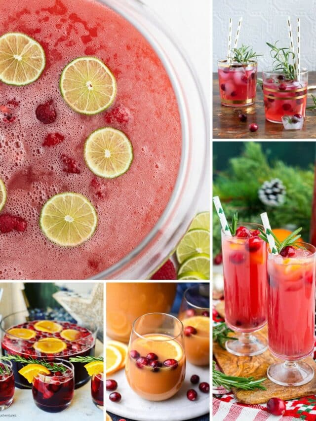 Non-Alcoholic Cocktail Recipes perfect for the Holidays!