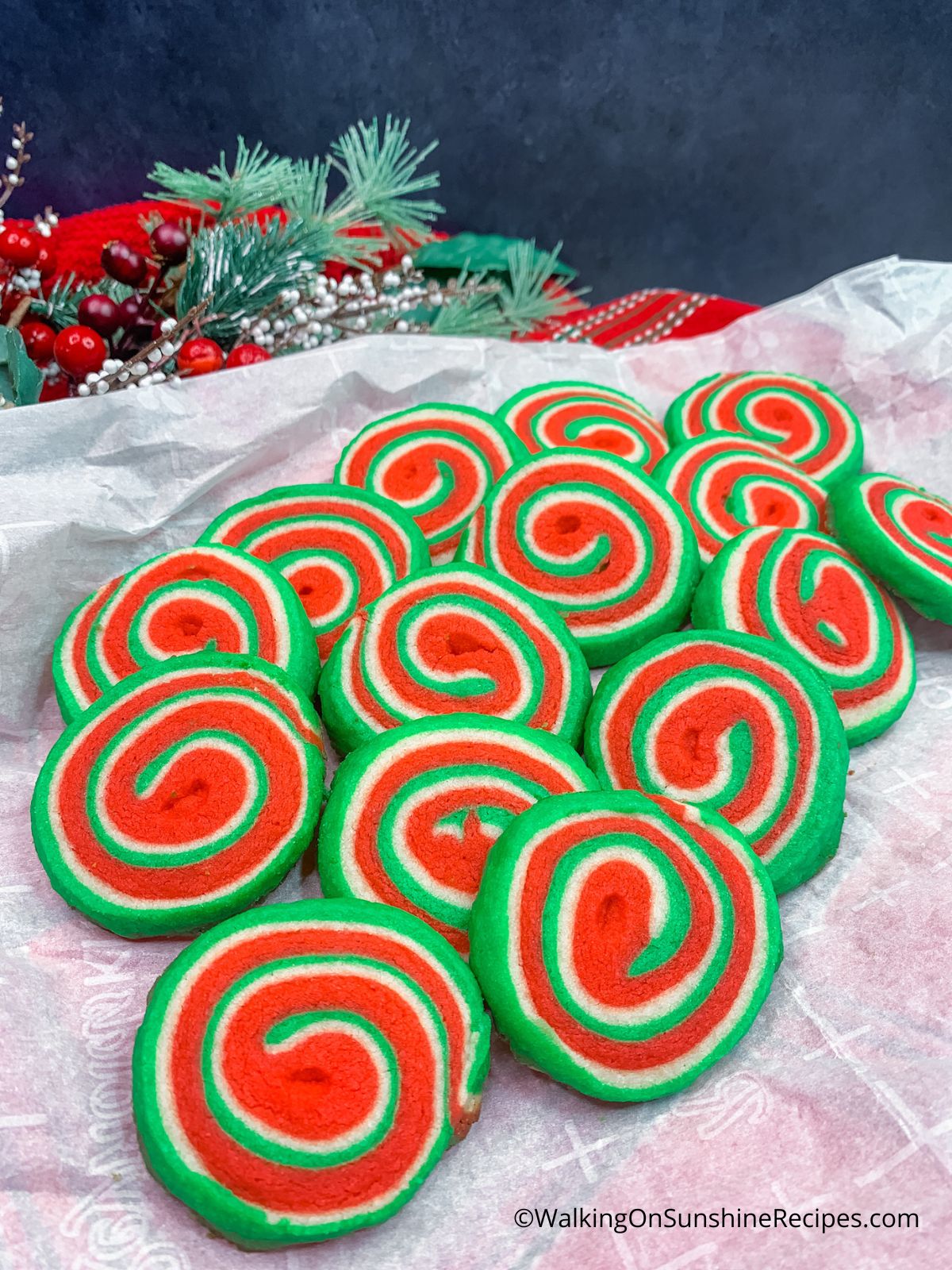 slice and bake christmas cookies.