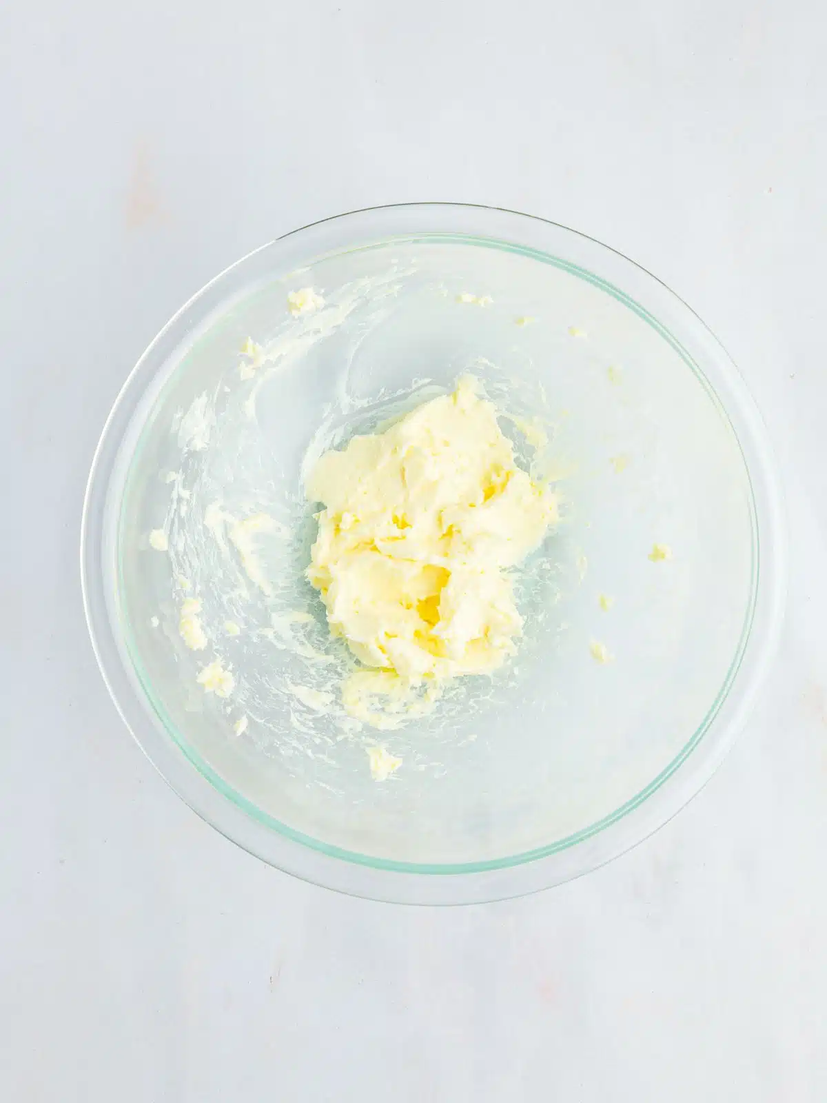 butter for frosting.