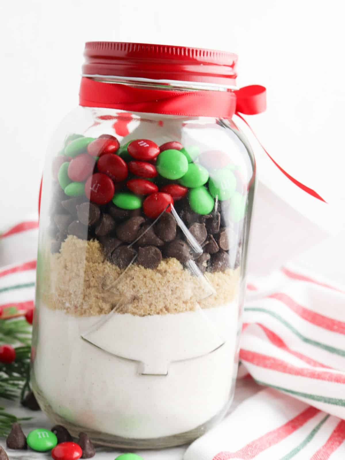 Custom Christmas Cookie Mix in a Jar Decorations with YOUR recipe –  CanningCrafts