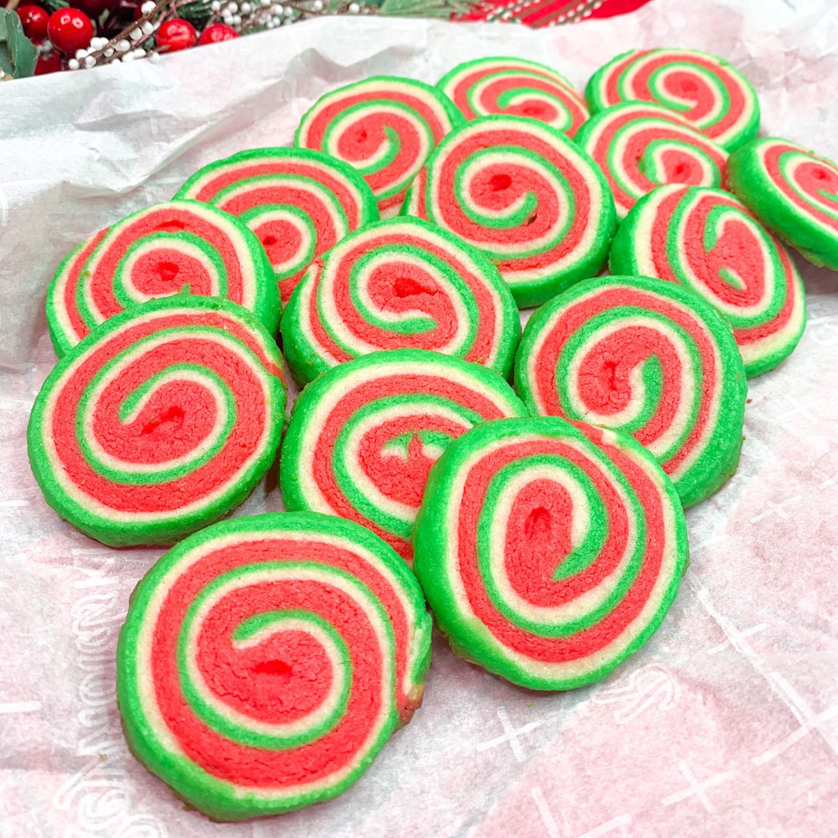 Colorful Christmas Cookies - Walking On Sunshine Recipes