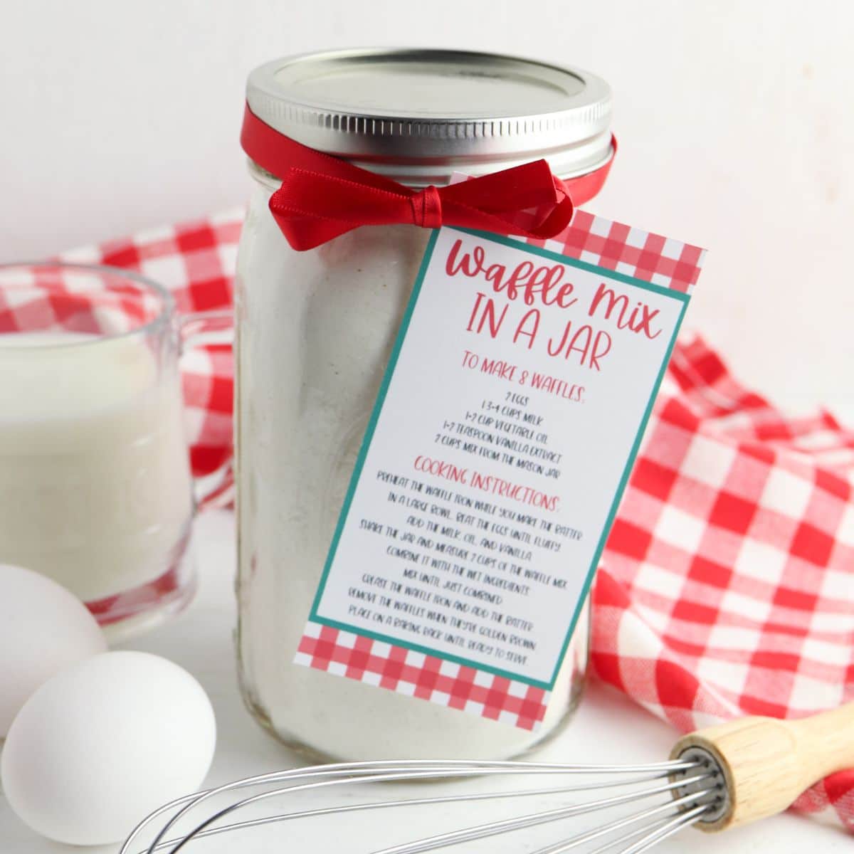 Waffle Mix in a Jar-image