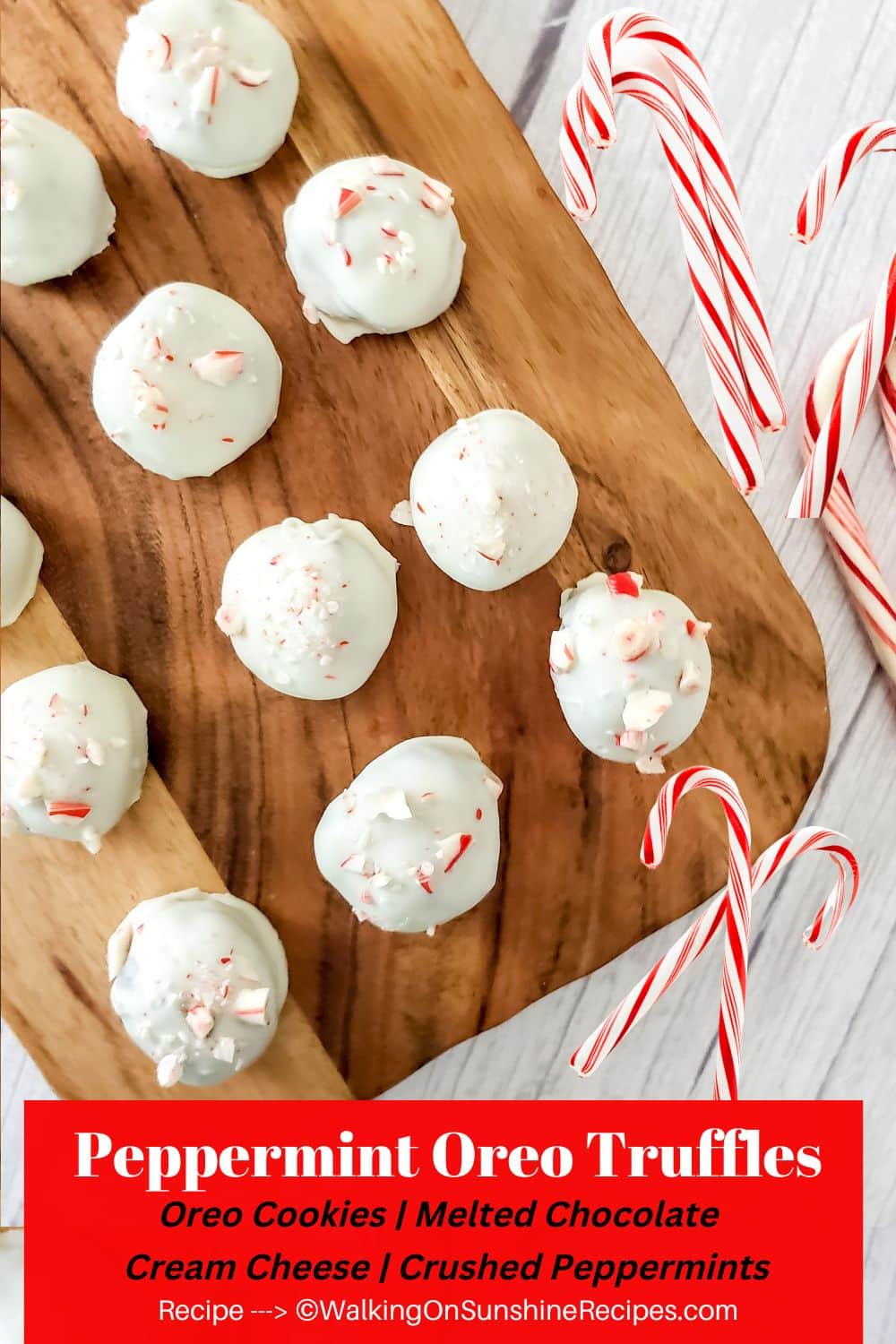 Christmas Oreo balls