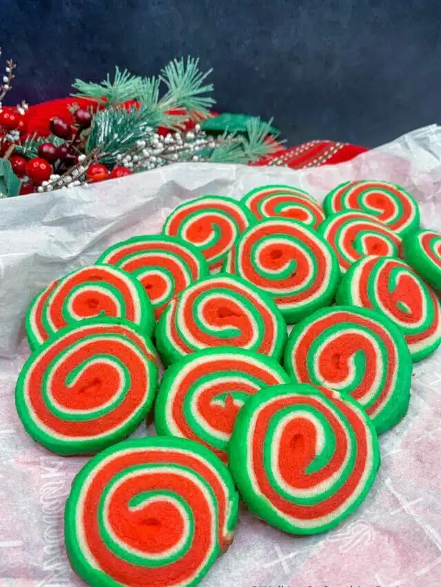 Colorful Christmas Cookies Story