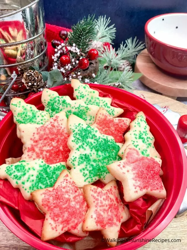 CHRISTMAS IN JULY- CHRISTMAS COOKIES