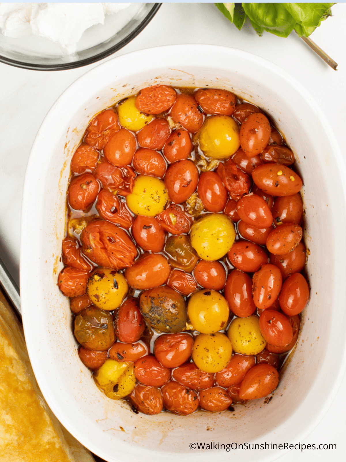 cooked tomatoes.