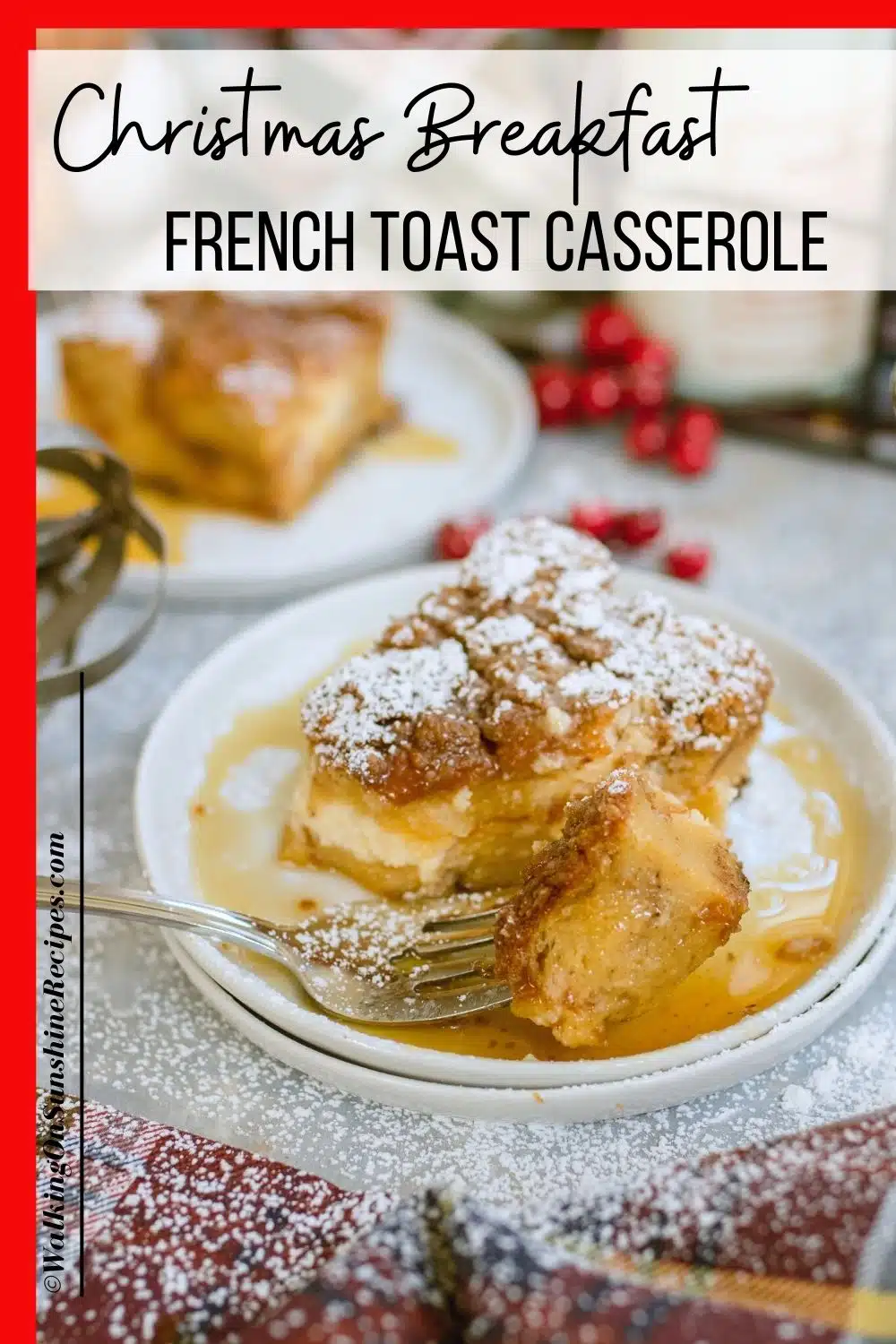 christmas morning french toast casserole