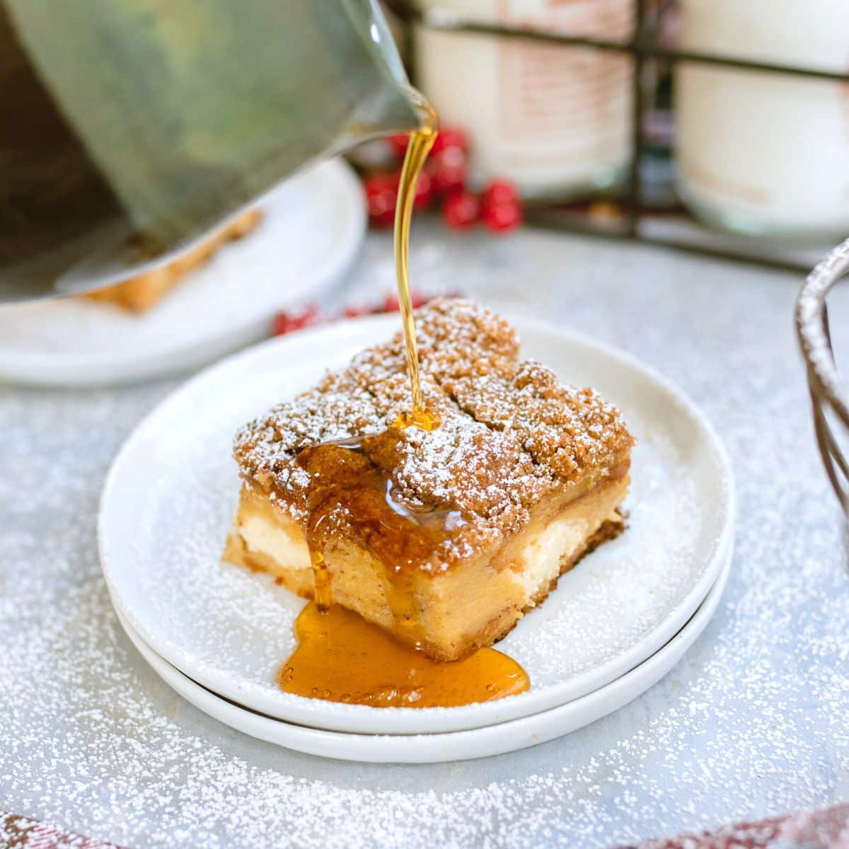 french toast casserole.