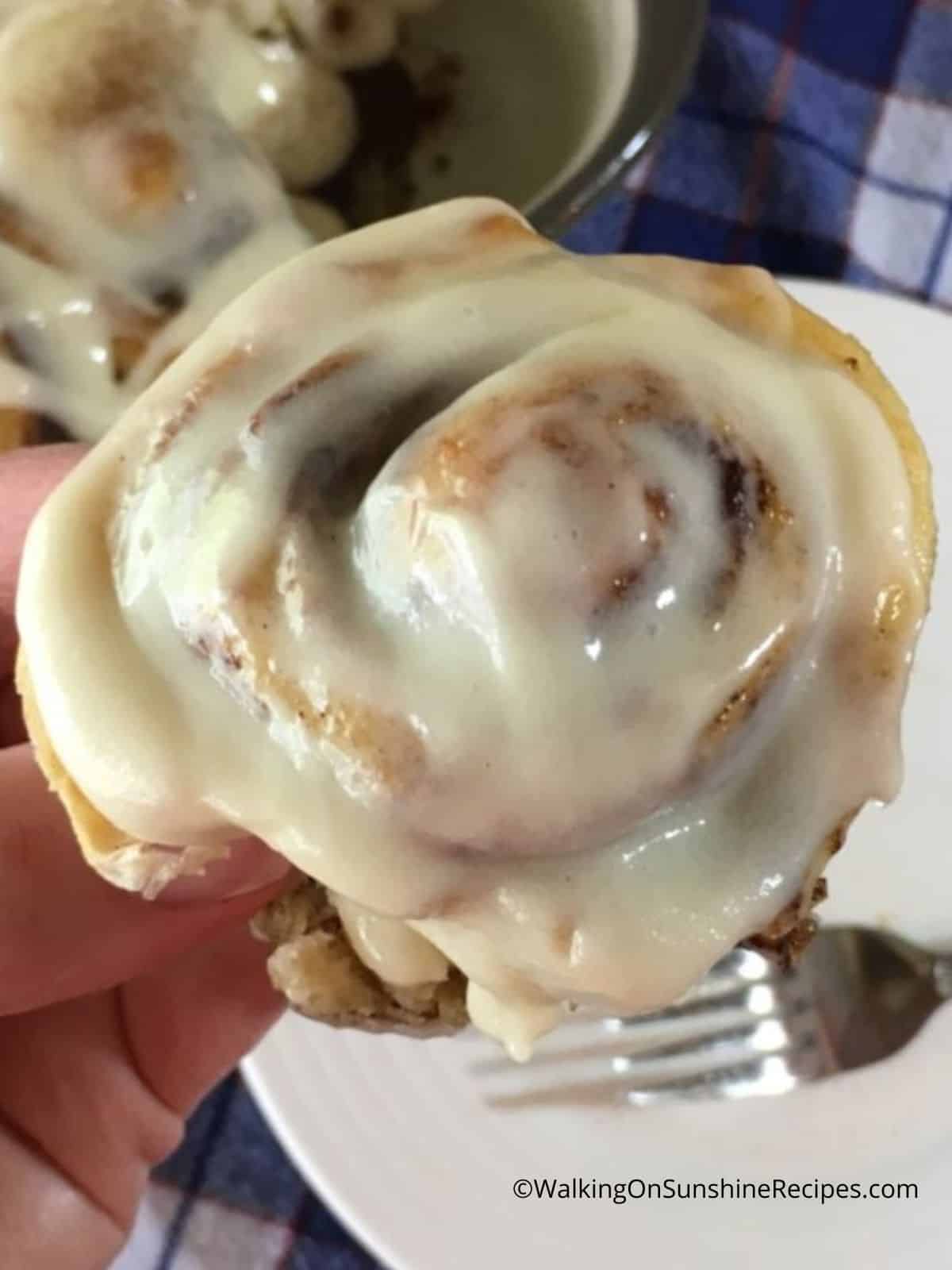 frozen bread dough cinnamon rolls