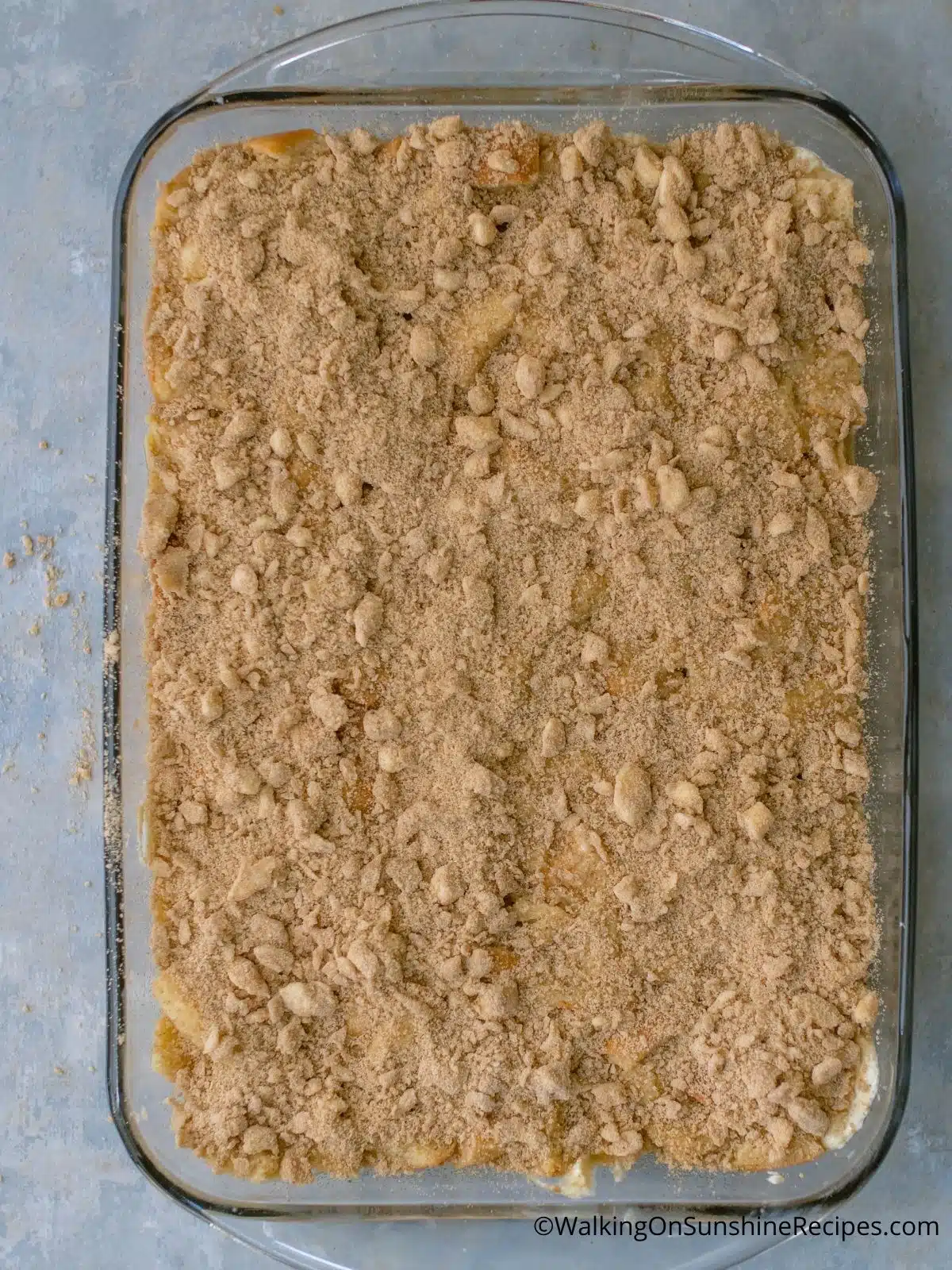 crumb topping for French Toast Casserole.