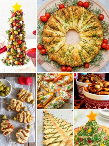 savory holiday snacks.