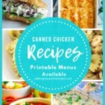 canned food meal plan.