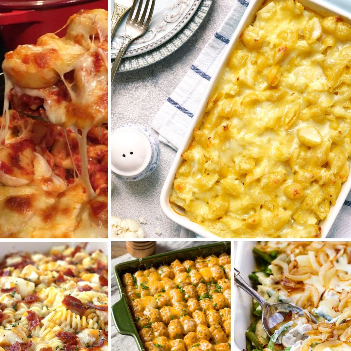 Favorite Casseroles Weekly Meal Plan