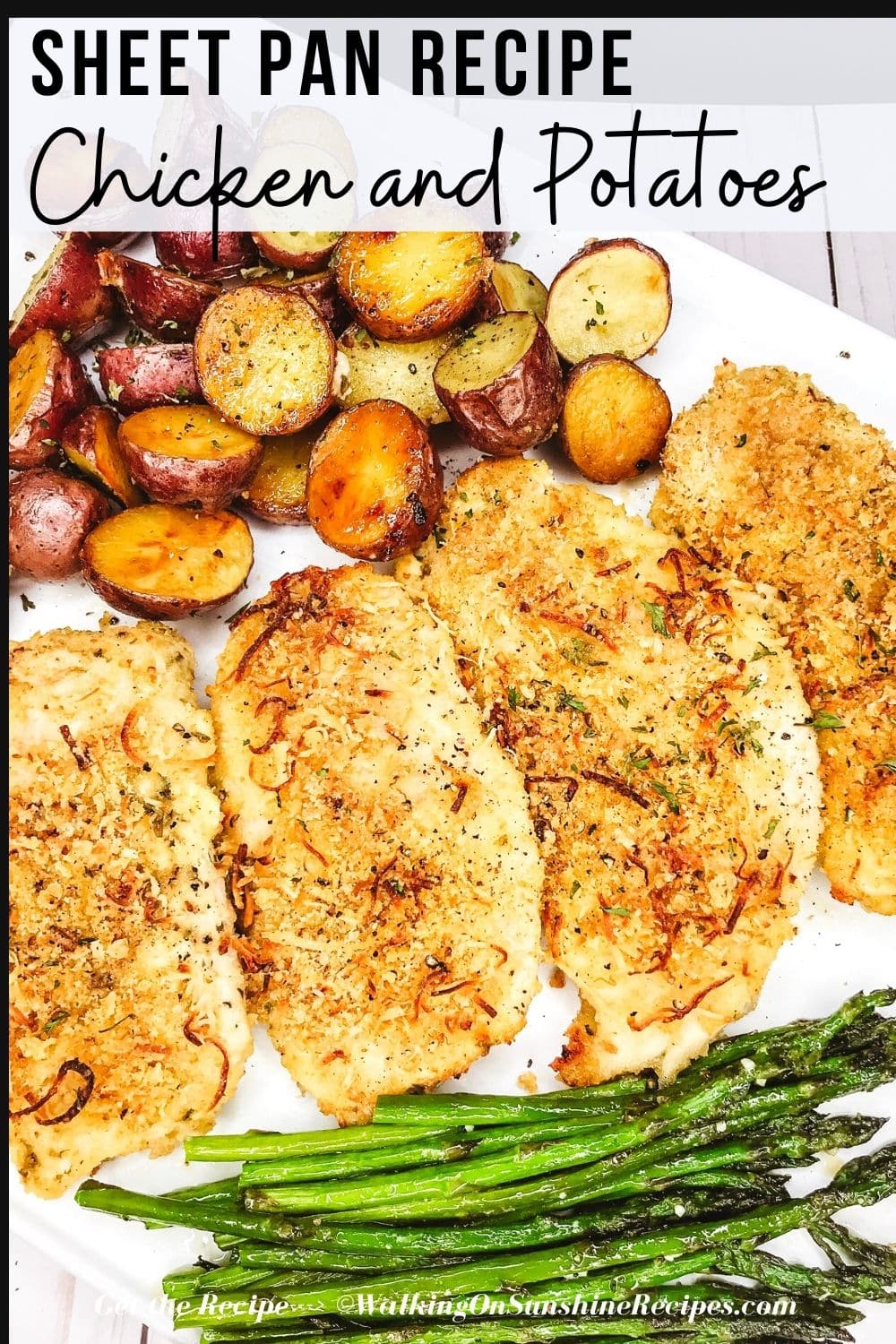 One Pan Chicken And Potatoes - Walking On Sunshine Recipes