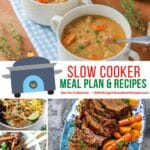 slow cooker meal plan.