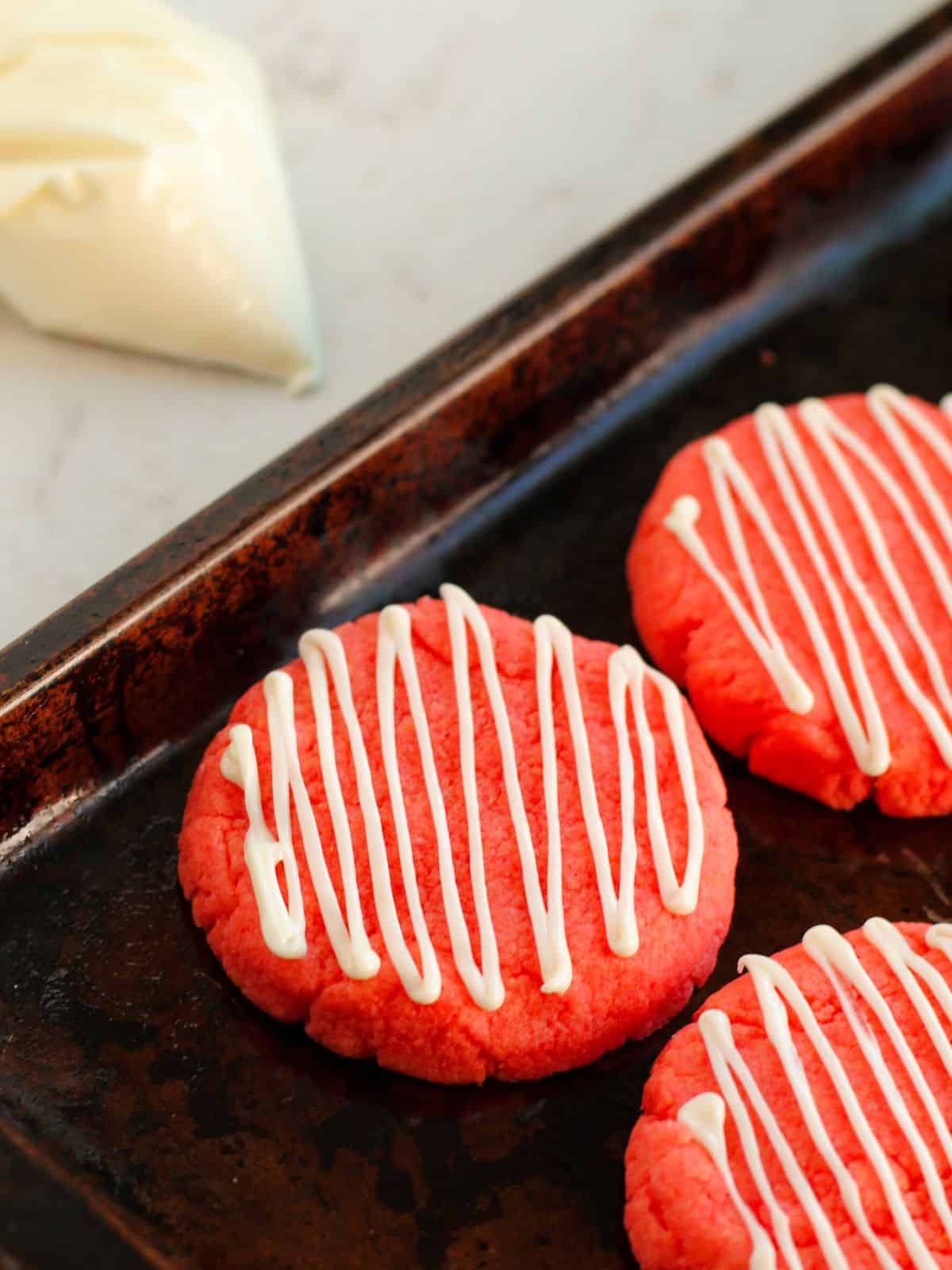 valentines day cookies.