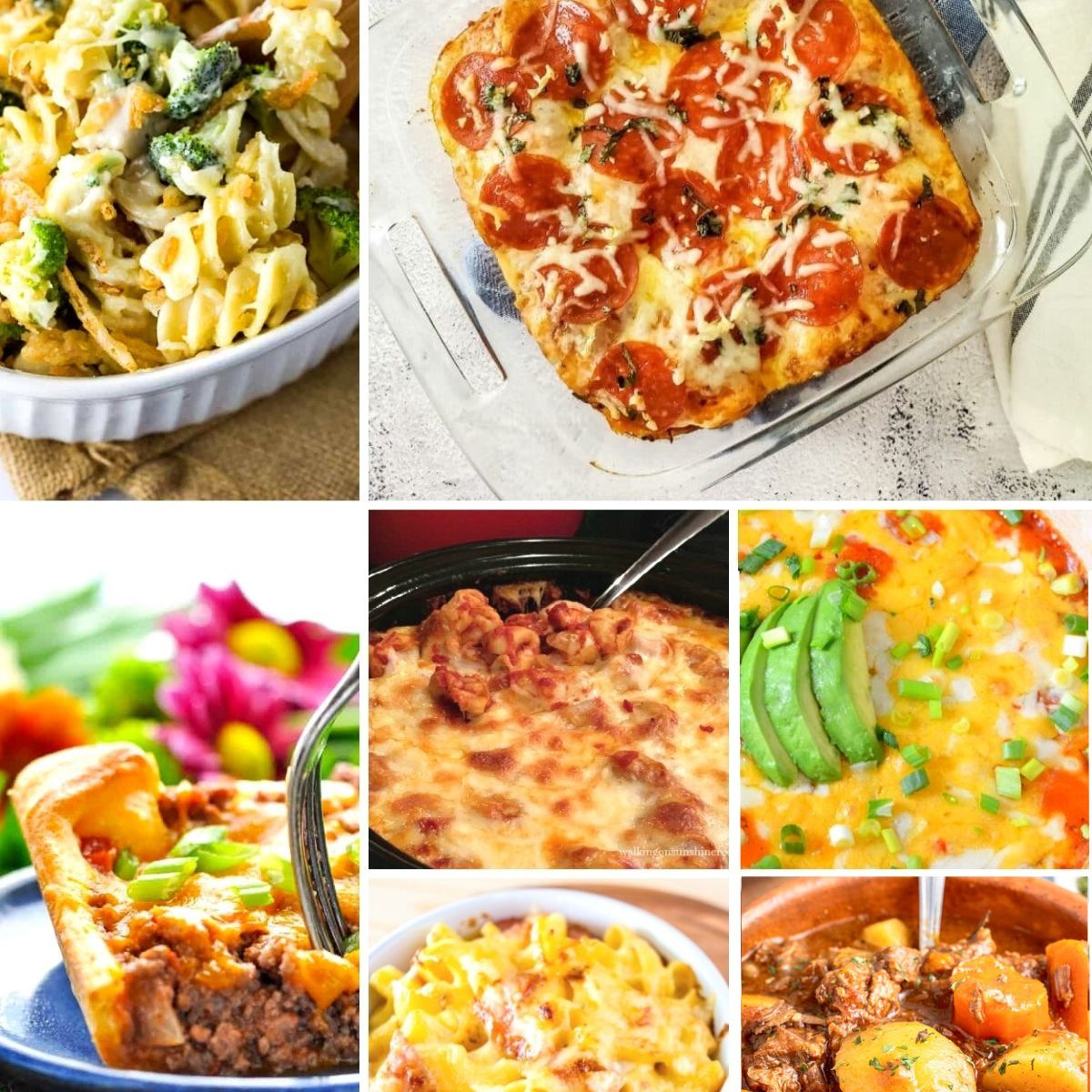 Comfort Food Casseroles | Weekly Meal Plan and Recipes