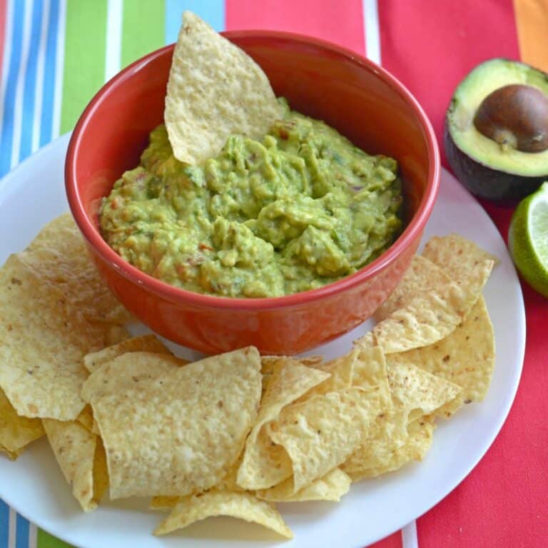 fresh guacamole.