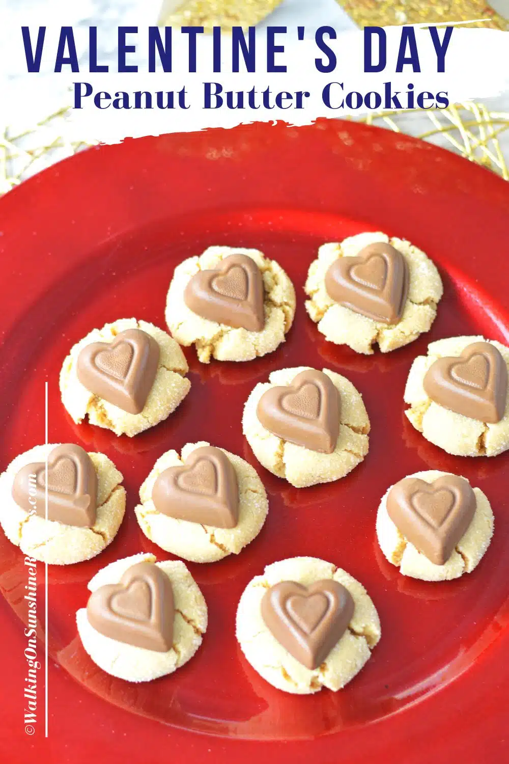 heart thumbprint cookies