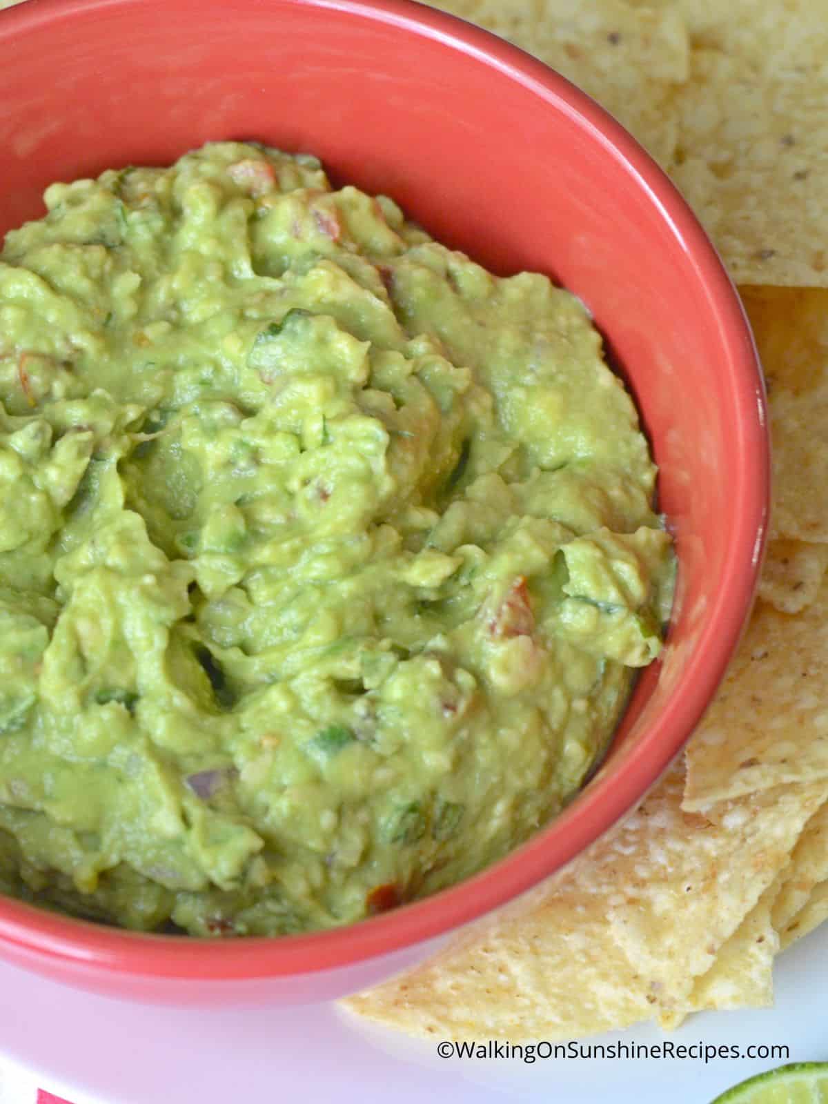 guacamole recipe authentic.