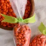 Cute Carrot Treat Bags for Easter.