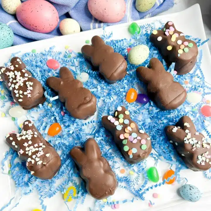 peeps chocolate covered marshmallow.