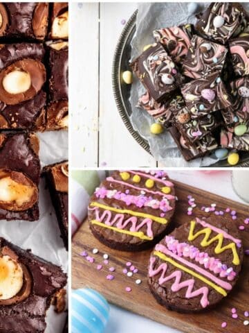 3 brownie recipes to serve for Easter.