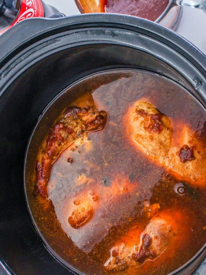 Barbecue Chicken in Crock Pot Walking On Sunshine Recipes