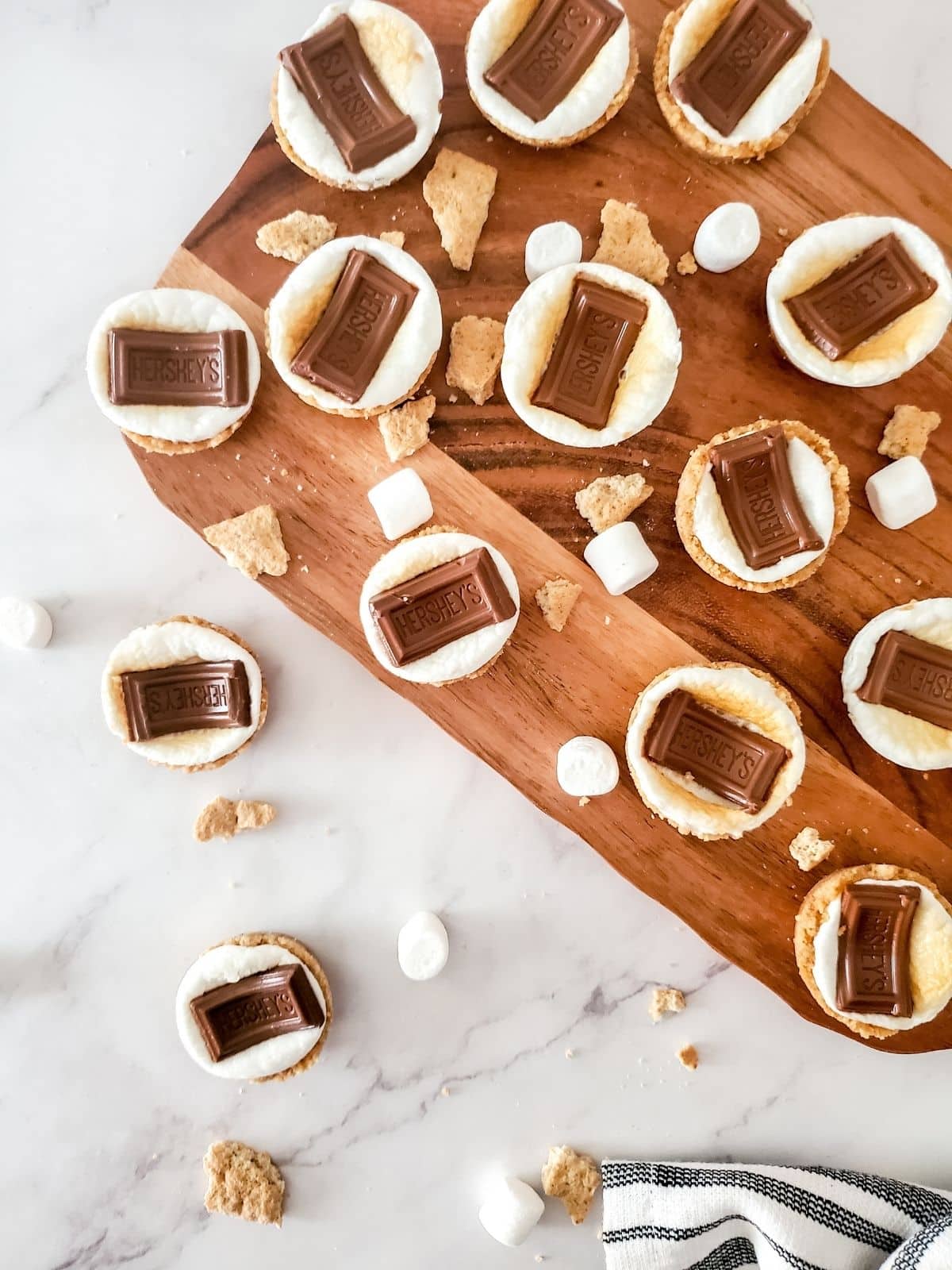 oven smores cups.