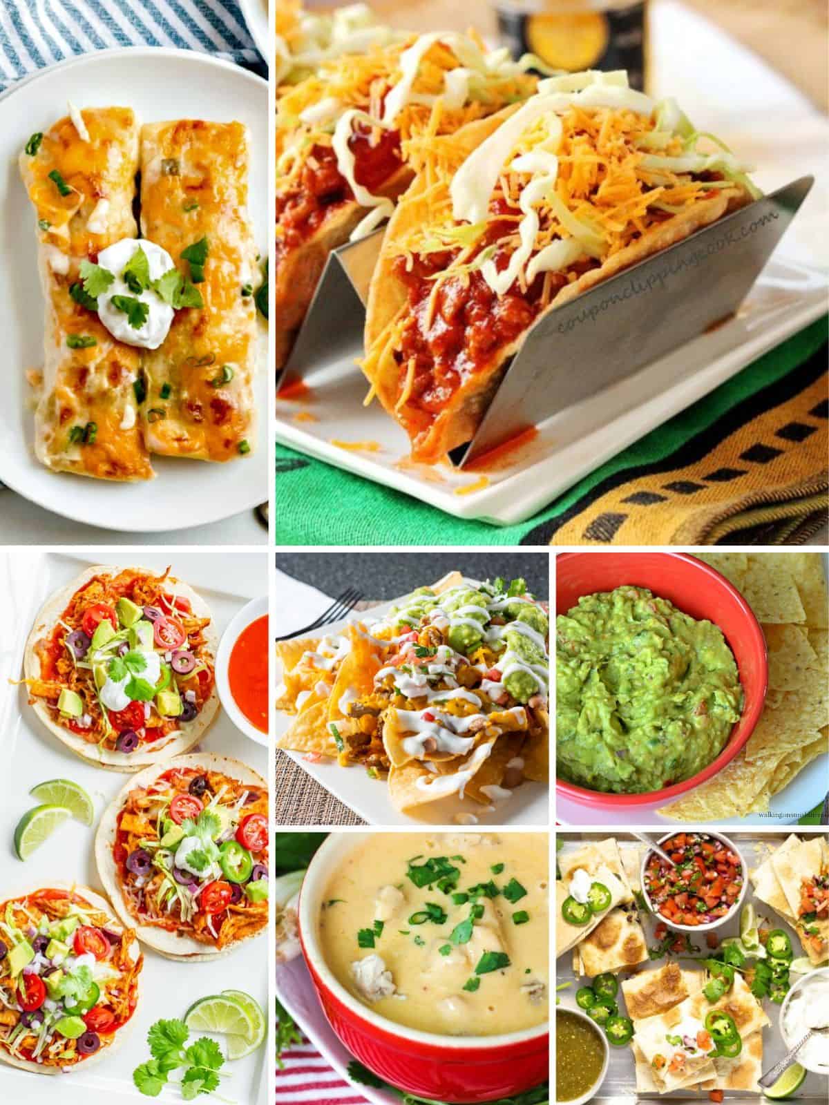 7 recipes featured for Cinco de Mayo celebration.