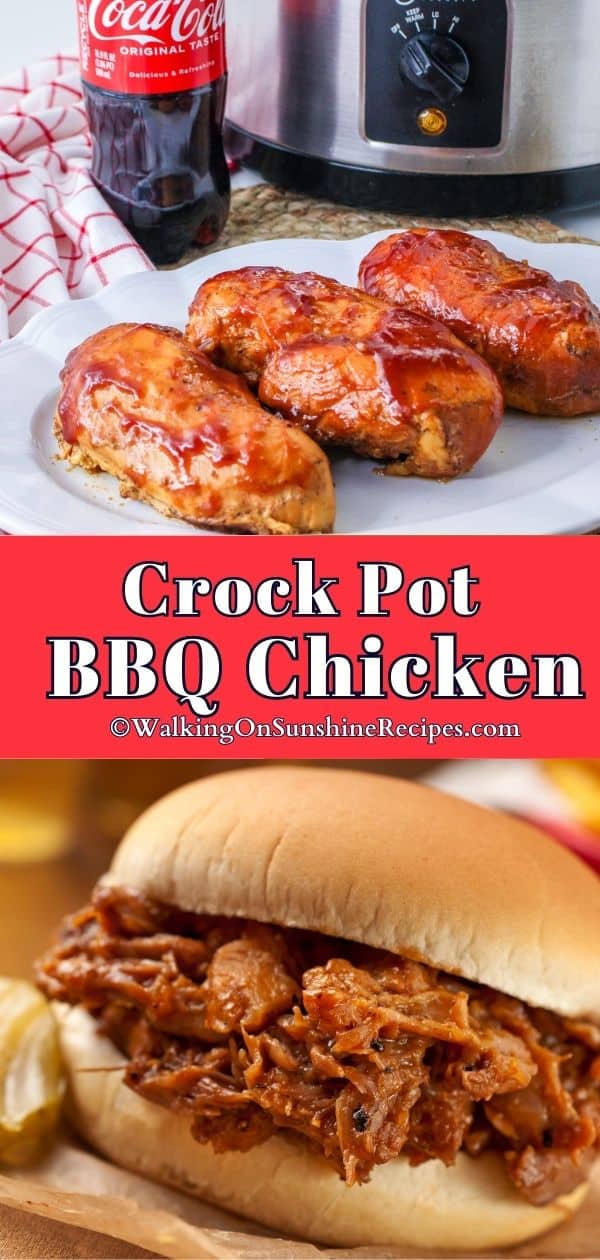 Barbecue Chicken In Crock Pot Walking On Sunshine Recipes