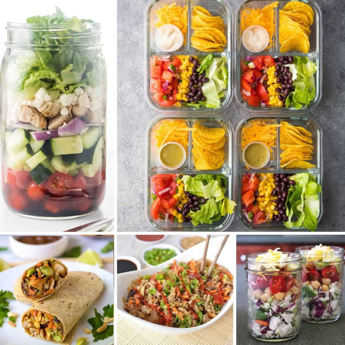 Portable Dinner Ideas | Walking on Sunshine Weekly Meal Plan