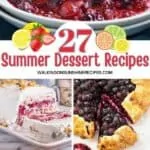 Pinterest photo - summer desserts.