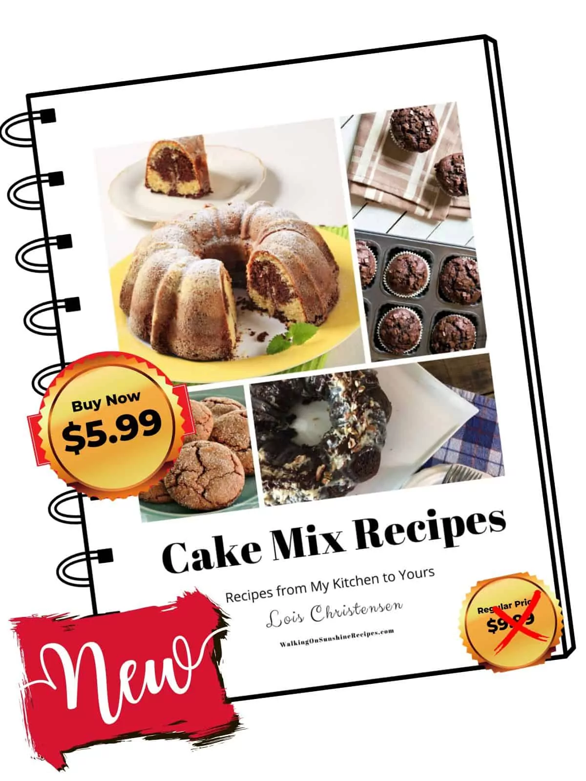 cake mix recipes ebook promo.