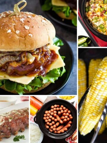slow cooker recipes for summer parties.
