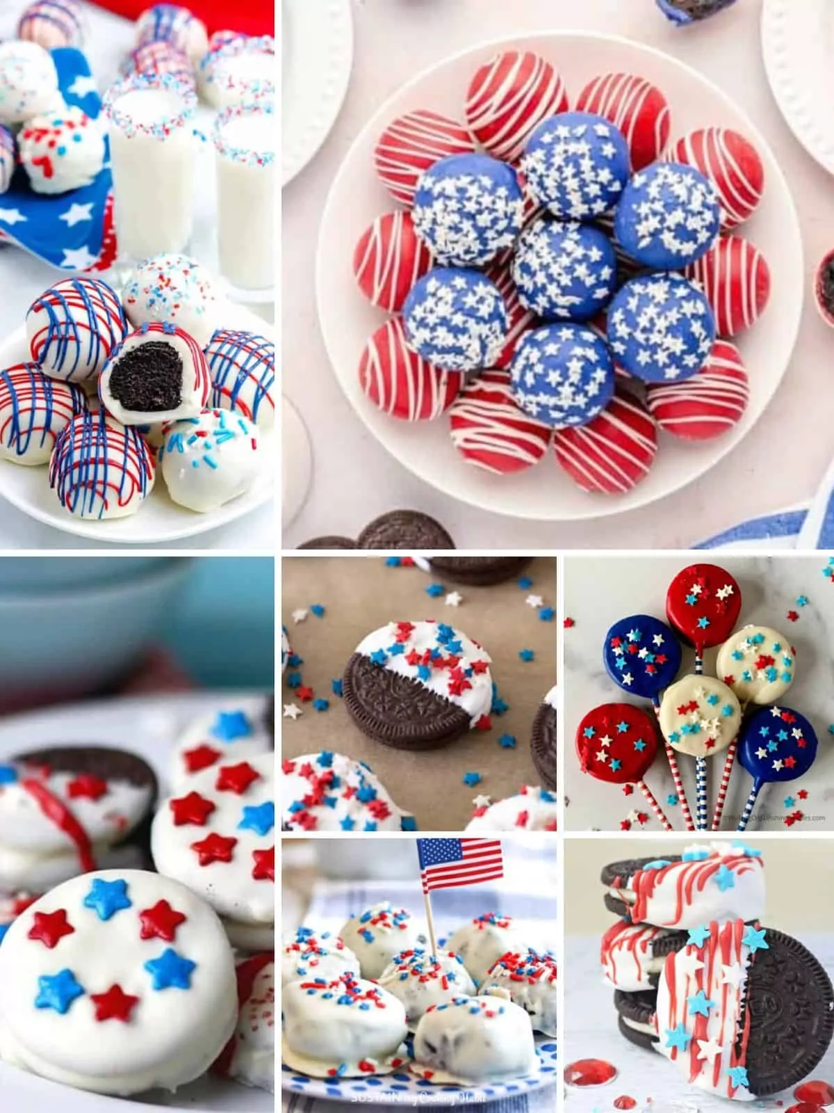 Oreo cookie recipes for July 4th.