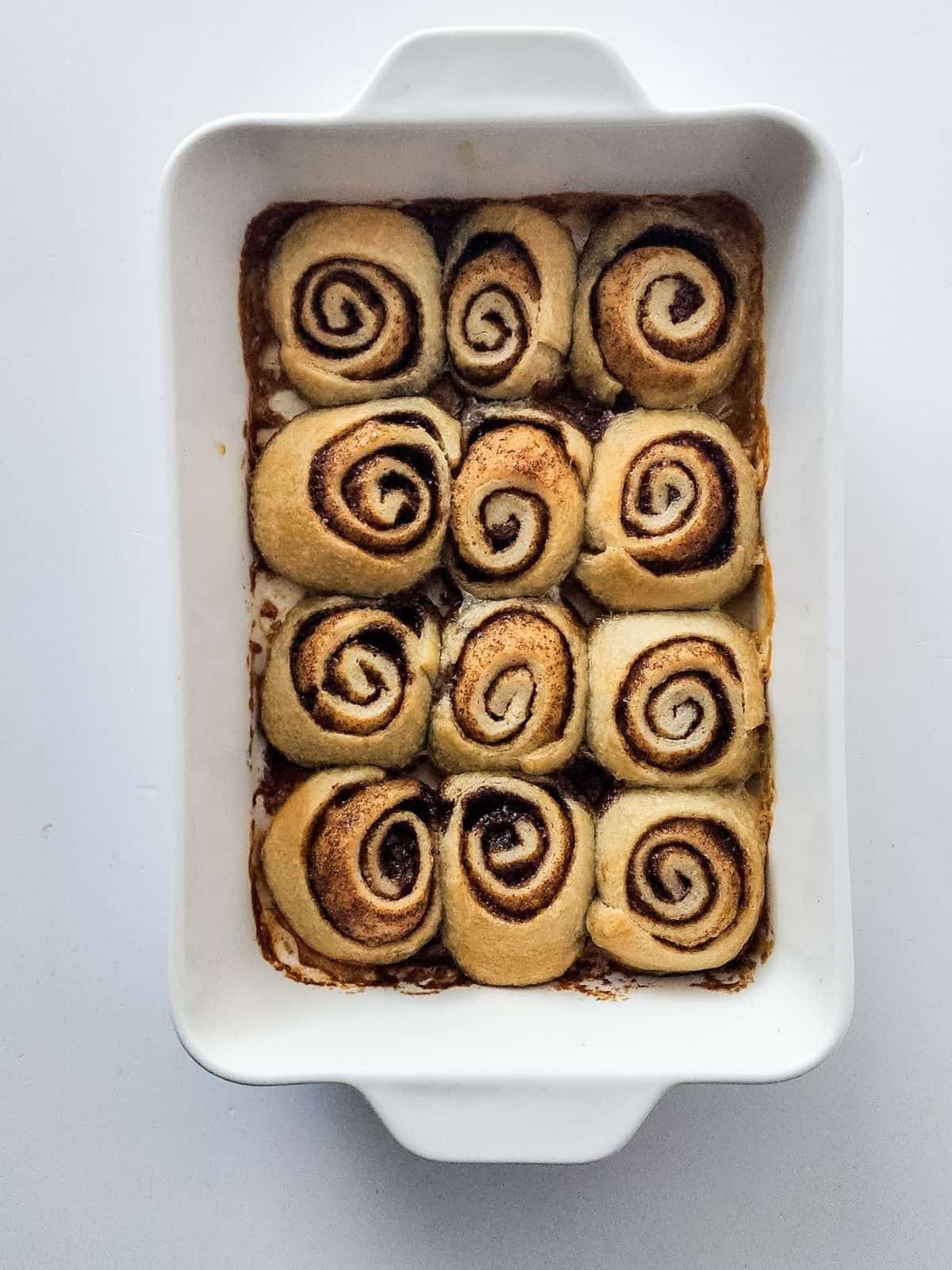 Cinnamon Rolls from Crescent Rolls - Walking On Sunshine Recipes