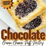 Chocolate Puff Pastry Dessert.