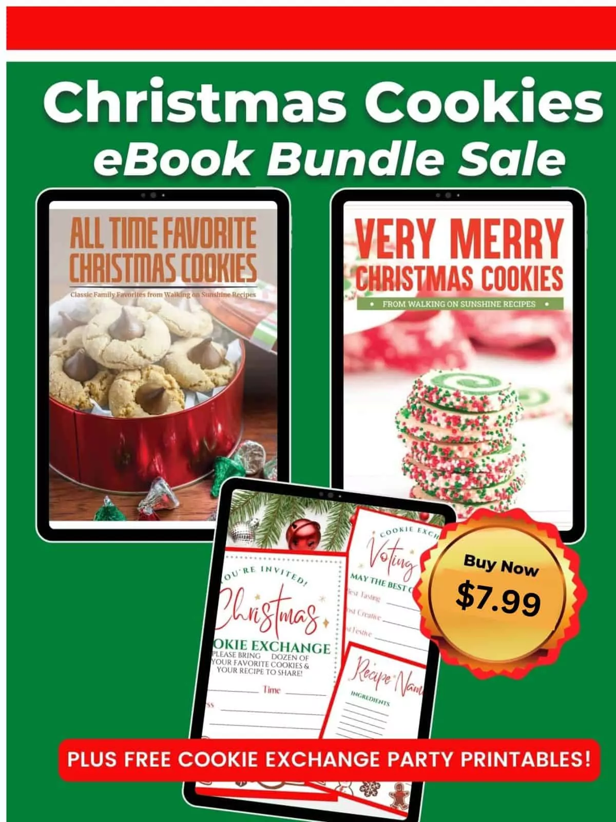 Christmas Cookie Bundle sale.